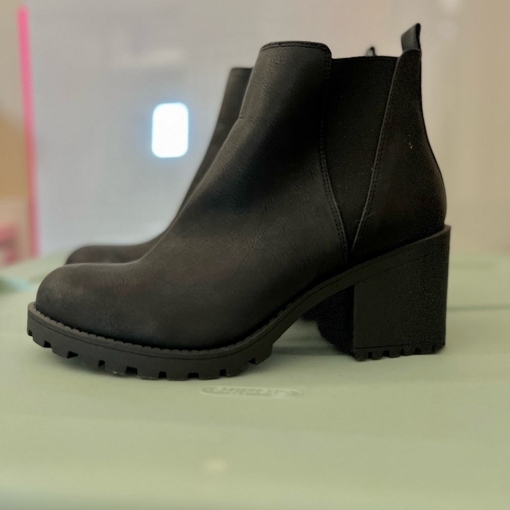 Dirty Laundry Black Booties